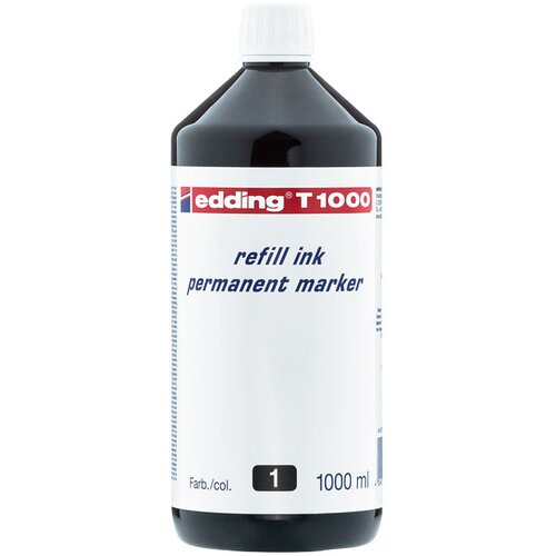  Tinta za marker permanentni 1000ml edding t1000 crna Cene