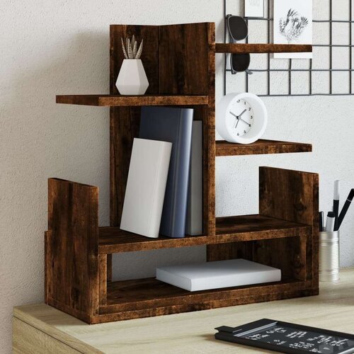  Organizator za stol boja hrasta 49x20x52 5 cm konstruirano drvo Slike