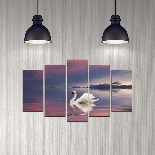 Wallity Set Slika 5DMDF-36, 5 Delova Cene