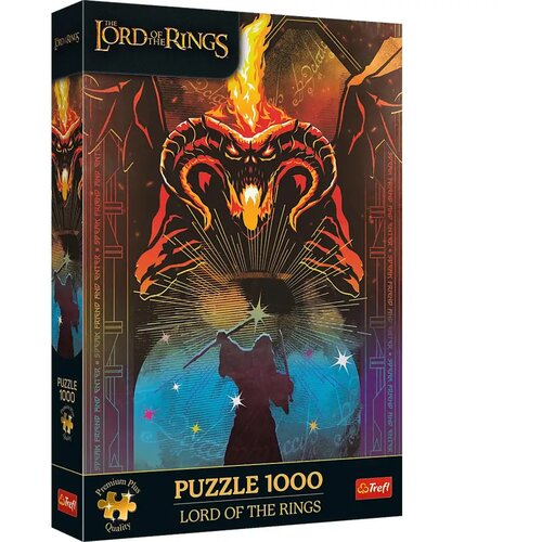 Trefl Gospodar prstanov Gandalf in Balrogov boj, 1000-delni Premium plus kakovostni puzzle - Cene