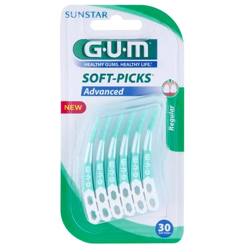 GUM Soft-Picks Advanced dentalni zobotrebci regular 30 kos
