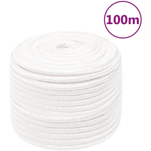 vidaXL Brodski konop svjetlobijeli 14 mm 100 m od polipropilena Cijene