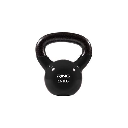Ring Kettlebell 16kg metal vinyl RX DB2174-16 black Cene