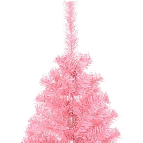 VidaXL Božićno drvce s 150 LED svjetlima Ružičasta 120 cm PVC Slike