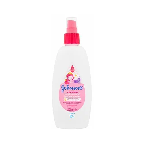 Johnsons Shiny Drops Kids Conditioner Spray balzam za lase 200 ml