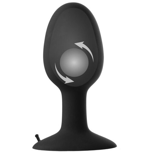 Prowler RED Small Weighted Butt Plug 100mm Cene