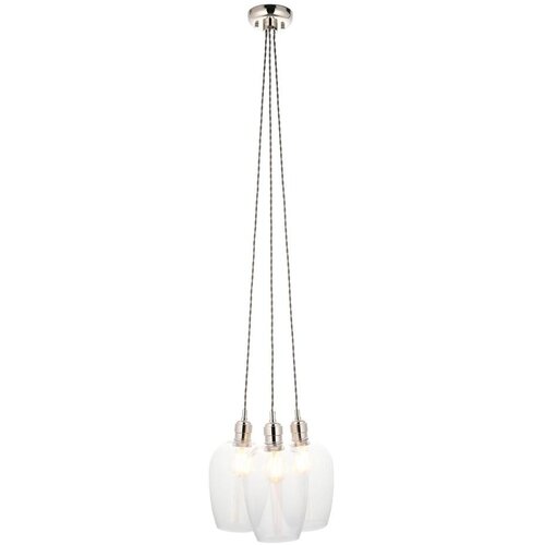  Endon 120644 - Visilica na sajli 3xE27/10W/230V sjajni hrom Cene
