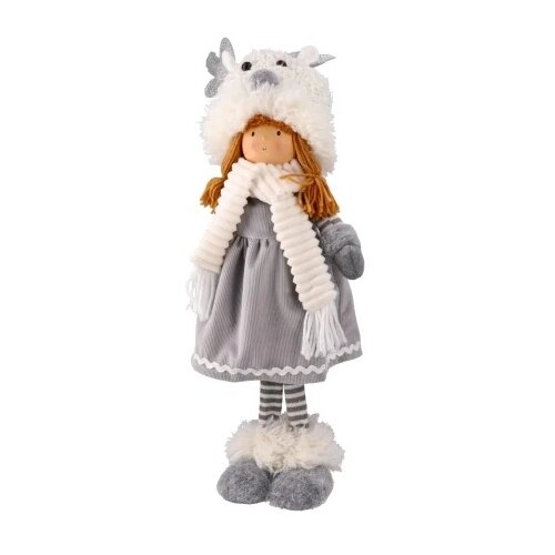 Festa Cupid, novogodišnja dekoracija, vila, srebrna, 57cm Cene