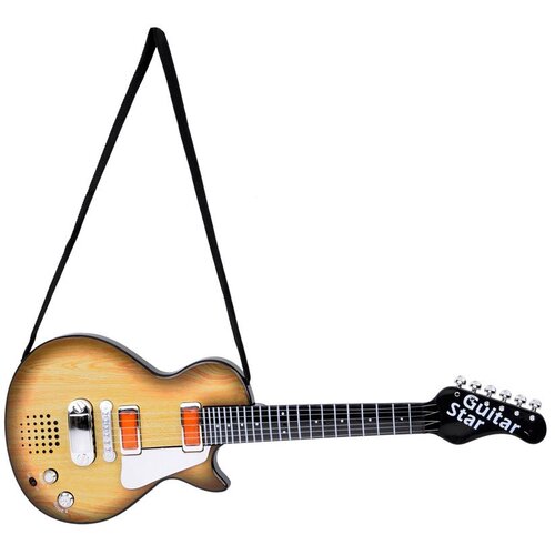  Električna gitara igračka za djecu melodije svjetlo + remen IN0169 JA Slike