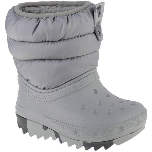 Crocs &amp;Scaron;kornji za sneg Classic Neo Puff Siva Slike