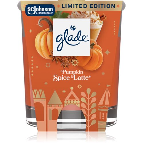 Glade Pumpkin Spice Latte NEW mirisna svijeća 112 g Slike