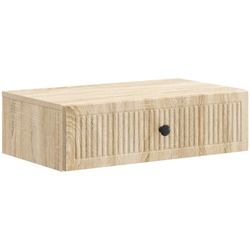 Stolna montirana na zid Hrast sonoma 59 x 34,5 x 17 cm Cene