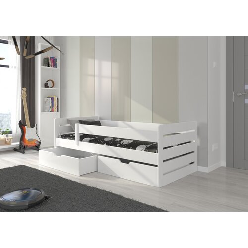 ADRK Otro�ka postelja BEMMA z vzmetnico in predali 200x90 cm - BELA Cene