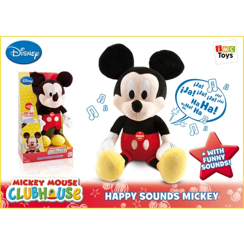 Imc Toys plišasta igrača Mickey - veseli zvoki 0125080