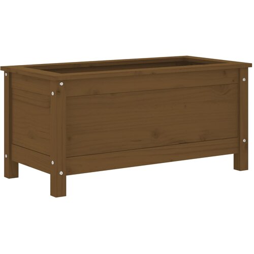  Vrtna sadilica boja meda 82,5 x 40 x 39 cm od masivne borovine Slike