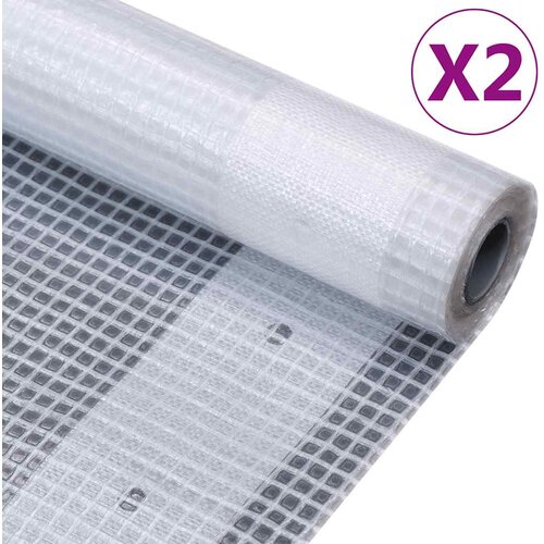  Cerade Leno 2 kom 260 g/m² 4 x 10 m bijele Cene