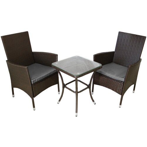 Monster JardÃ Rattan Bistro Set Rjava, (21571443) Cene