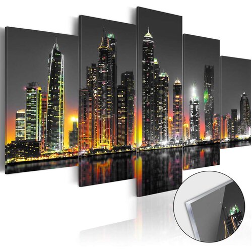  Slika na akrilnom staklu - Desertic City [Glass] 100x50 Cijene