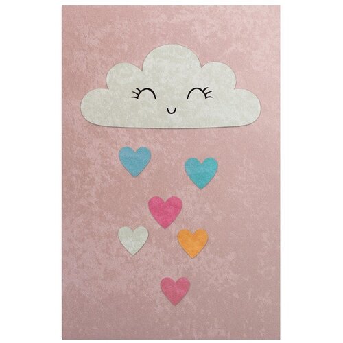 Mila Home Ružičasti periv dječji tepih 140x190 cm Clouds &ndash; Cijene