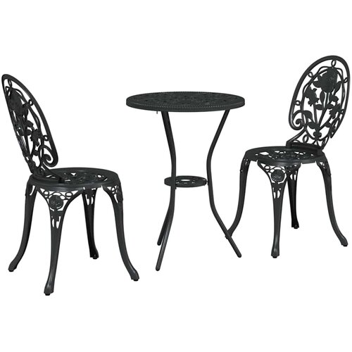 Bistro set za vrt 3 pcs Aluminij Slike