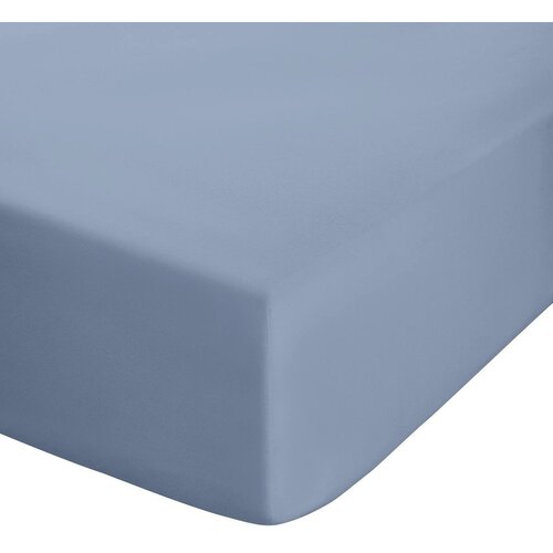 Catherine Lansfield Modra napenjalna rjuha iz perkala 135x190 cm Easy Iron Percale – Cene