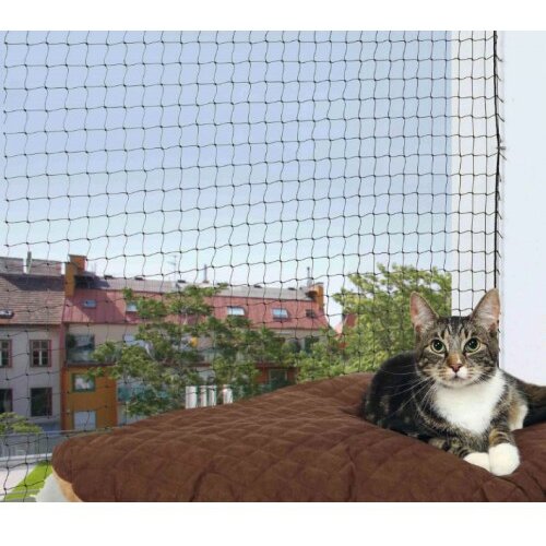 Trixie Zaštitna mreža za mačke 3x2m Crna Slike