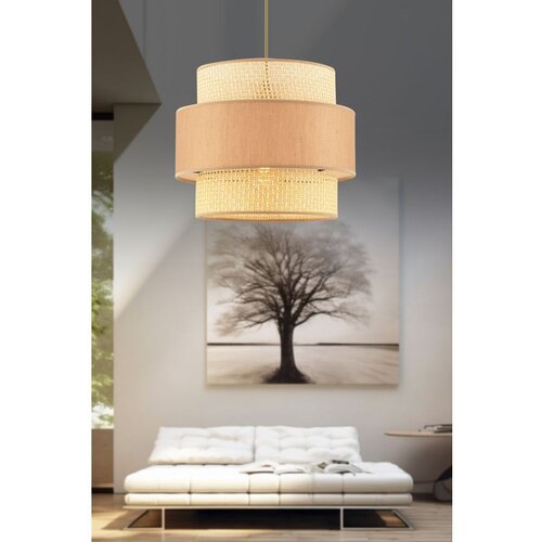Opviq cascade hazeran - camel, beige camelbeige chandelier Cene