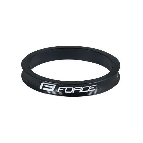 Force podloška a-head viljuške, anodizirana, 1 1/8'' 5mm aluminijum, crni ( 15580 ) Slike