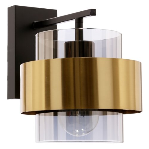  Zidna lampa SPIEGA 1xE27/60W/230V zlatna/crna Slike