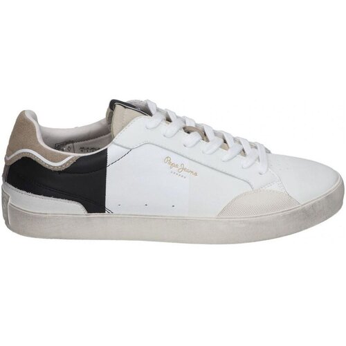 PepeJeans Nizki čevlji PMS31049-808 Bela Cene