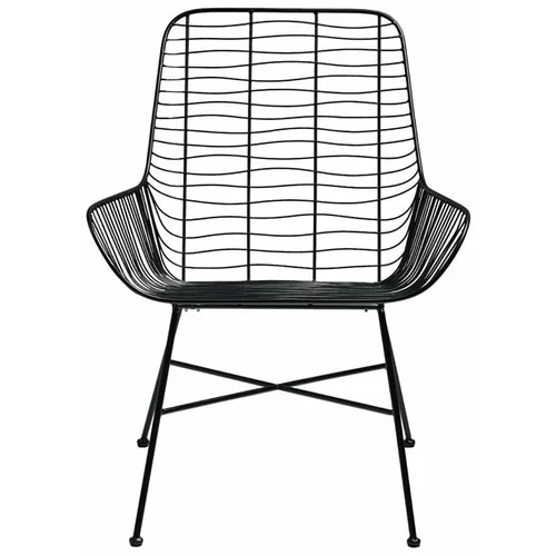Villa Collection Crna metalna blagovaonska stolica Svale –