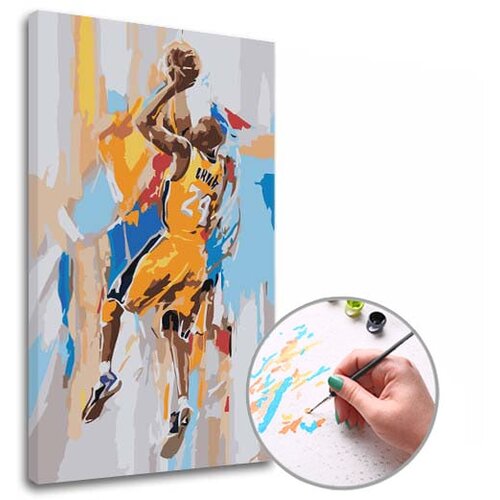  slikanje po brojevima kobe bryant 24 - mala težina | low difficulty Cijene