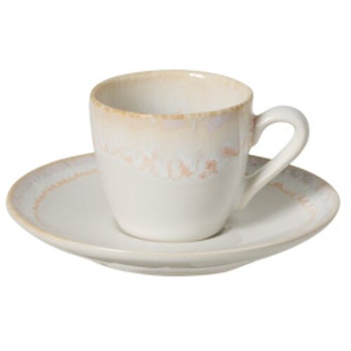 Casafina Bijela šalica za espresso od kamenine 100 ml Taormina – Cene