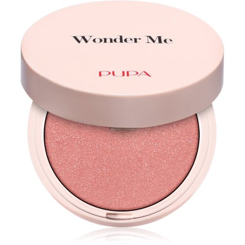 PUPA Milano Wonder Me Natural Effect Blush kompaktno rumenilo za prirodan izgled nijansa 003 That&amp;#039;s Hot - Radiant 4 g Slike