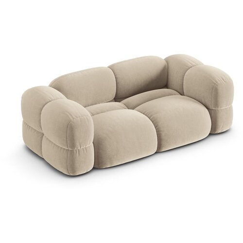 Cosmopolitan Design Bež bar&amp;scaron;unasti sofa 210 cm Loretto &amp;ndash; Slike