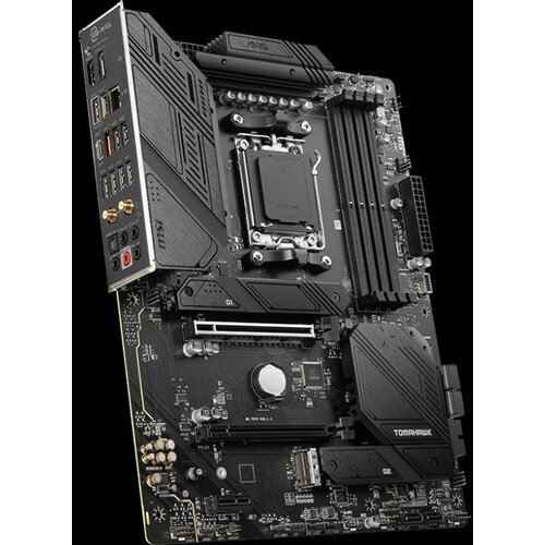 Matična ploča B650 TOMAHAWK WIFI, AM5, B650, DDR5, Broj utora 4, 4800 – 7600 MHz, PCIe 4.0 x16 1, SATA3 6, RAID 0, RAID 1, 8-kanalni audio, 1x 2.5Gb Ethernet, Display Port 1, ATX, WLAN connector 1, USB 3.2 8/ 36 mjeseci Cijene