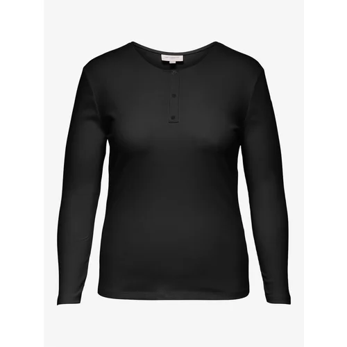 Only Black Basic Long Sleeve T-Shirt CARMAKOMA Adda - Women