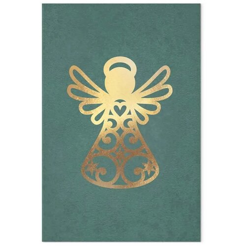  Slika - Angelic Christmas (1 Part) Vertical 80x120 Na talijanskom platnu Slike
