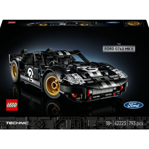 Lego technic - 1966 ford GT40 mkii trkački automobil (42223) Slike