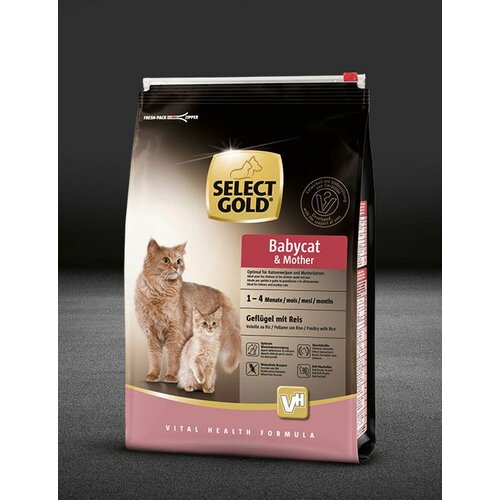 Select Gold CAT Babycat&Mother živina 400 g Slike