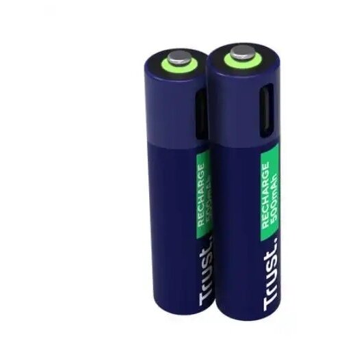  Punjive baterija TRUST 2P - AAA/2 kom/ 500 mAh CRNE Slike