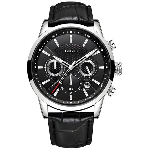 LIGE Ura EL-14626 - Črna / Srebrna Cene