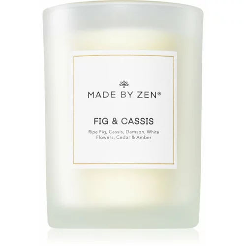 MADE BY ZEN Fig & Cassis dišeča sveča 250 g