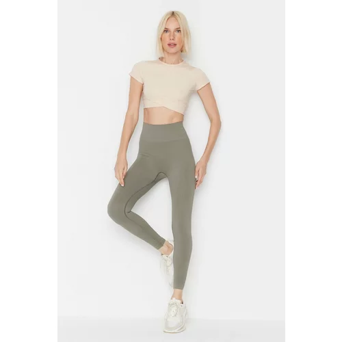Jerf Lily as Khaki High Waist Consolidating Leggings