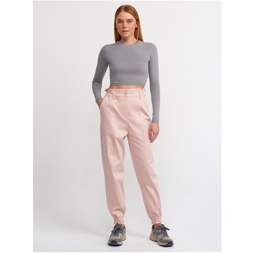 Dilvin 71107 Cupped Jogging Trousers-Powder Cene