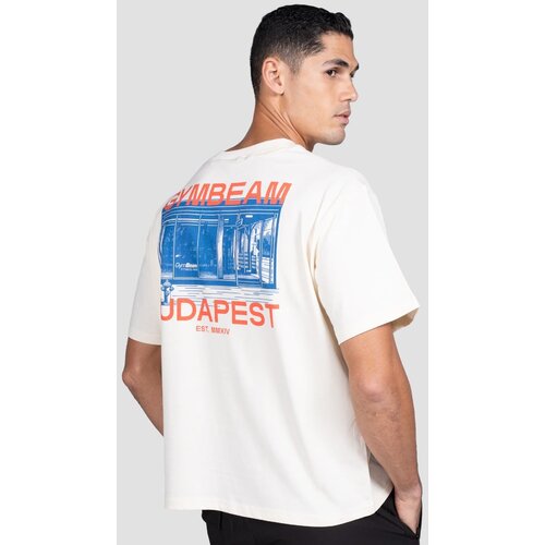 GymBeam Majica Budapest Cream S Cene
