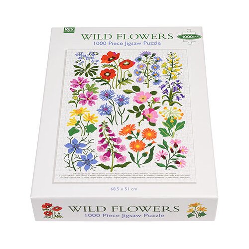 REX International Puzzle (broj komada 1000 kom) Wild Flowers – Cijene