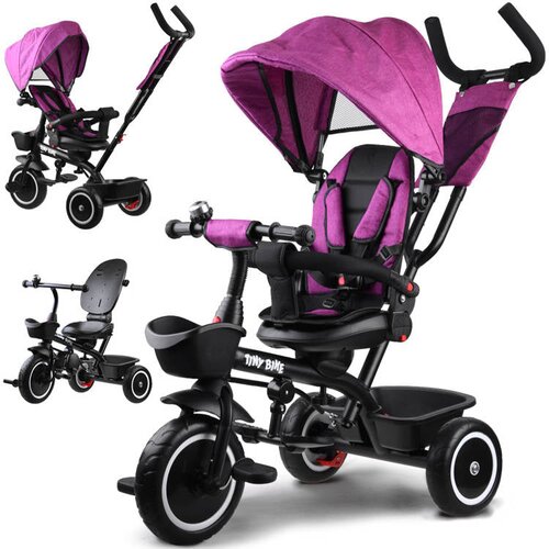  Tricikel Tiny Bike 3v1 &ndash; Purple Cene