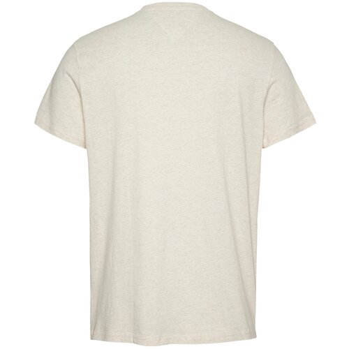 Tommy Jeans Majica svijetlobež / crvena / crna Slike