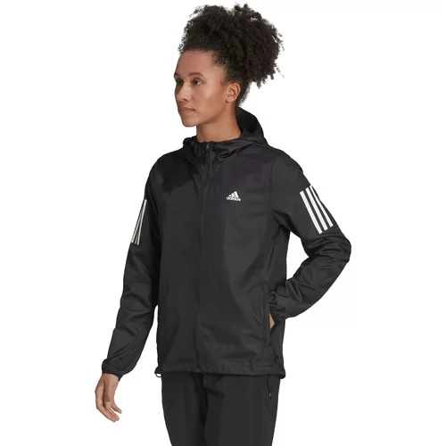 Adidas ženska jakna za trčanje JAKNA ZA TRČANJE OTR WINDBREAK Crna